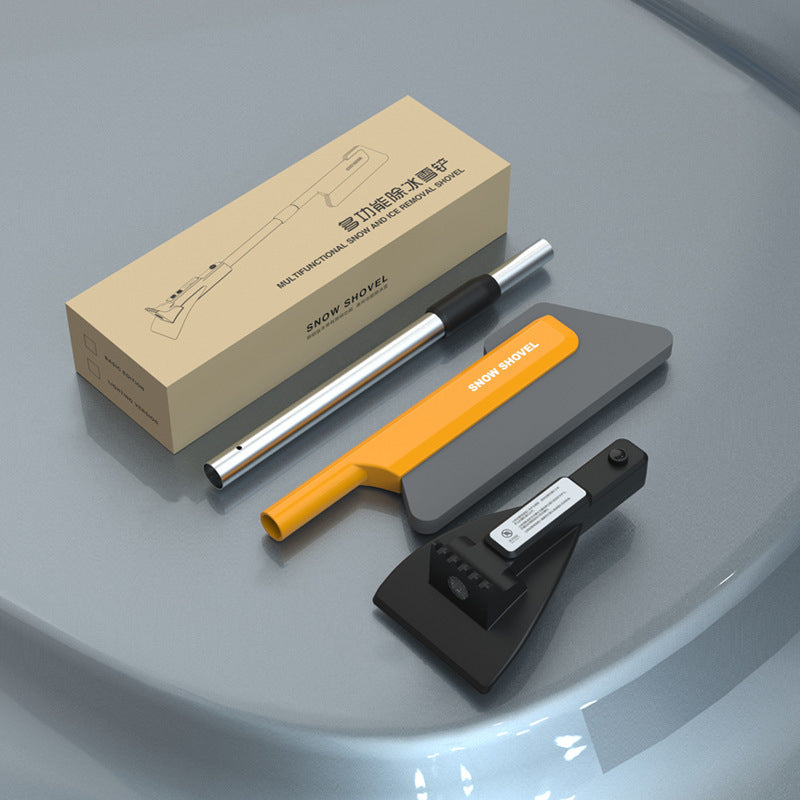 4-in-1 Auto-Schneebürste und LED-Eiskratzer