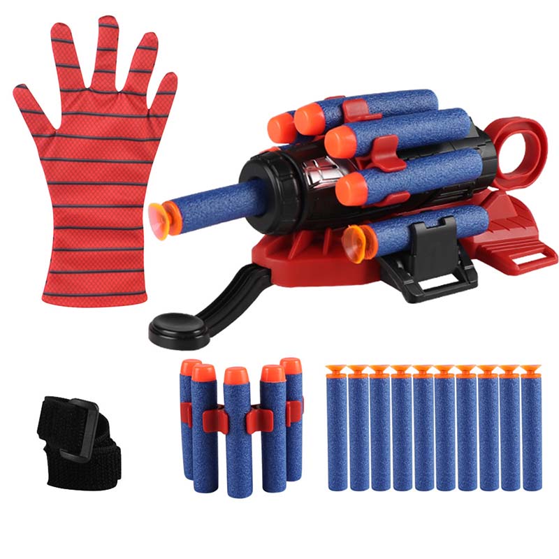 Spiderman Netzwerfer-Spielzeug mit Handschuhwerfer