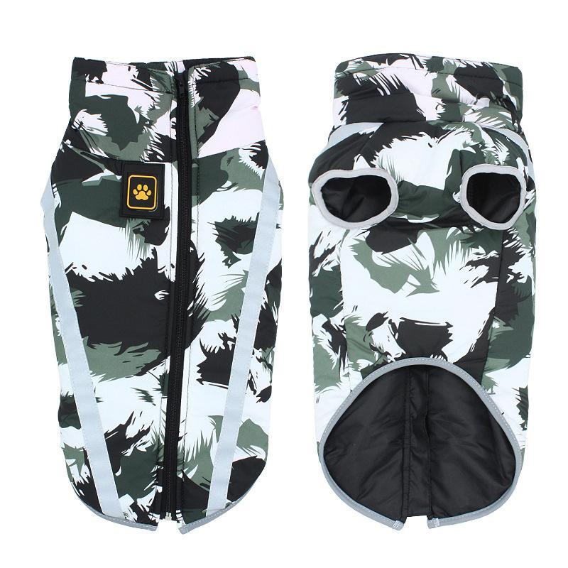 Wasserdichter Hundemantel für den Winter - Atmungsaktive Haustierjacke