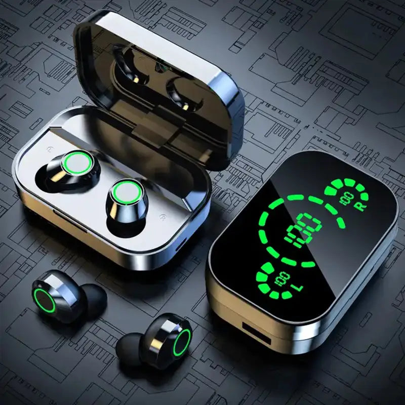 Soniq Wireless Earbuds - Waterproof Fitness Headphones - Halri