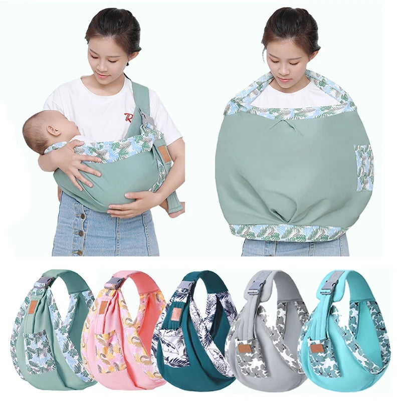 Soft Baby Carrier with Adjustable Neck Support - Halri