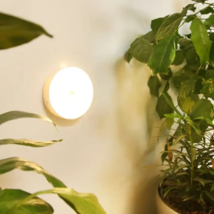 Automatische Bewegungsmelder-Nachtlampe mit wiederaufladbarer LED
