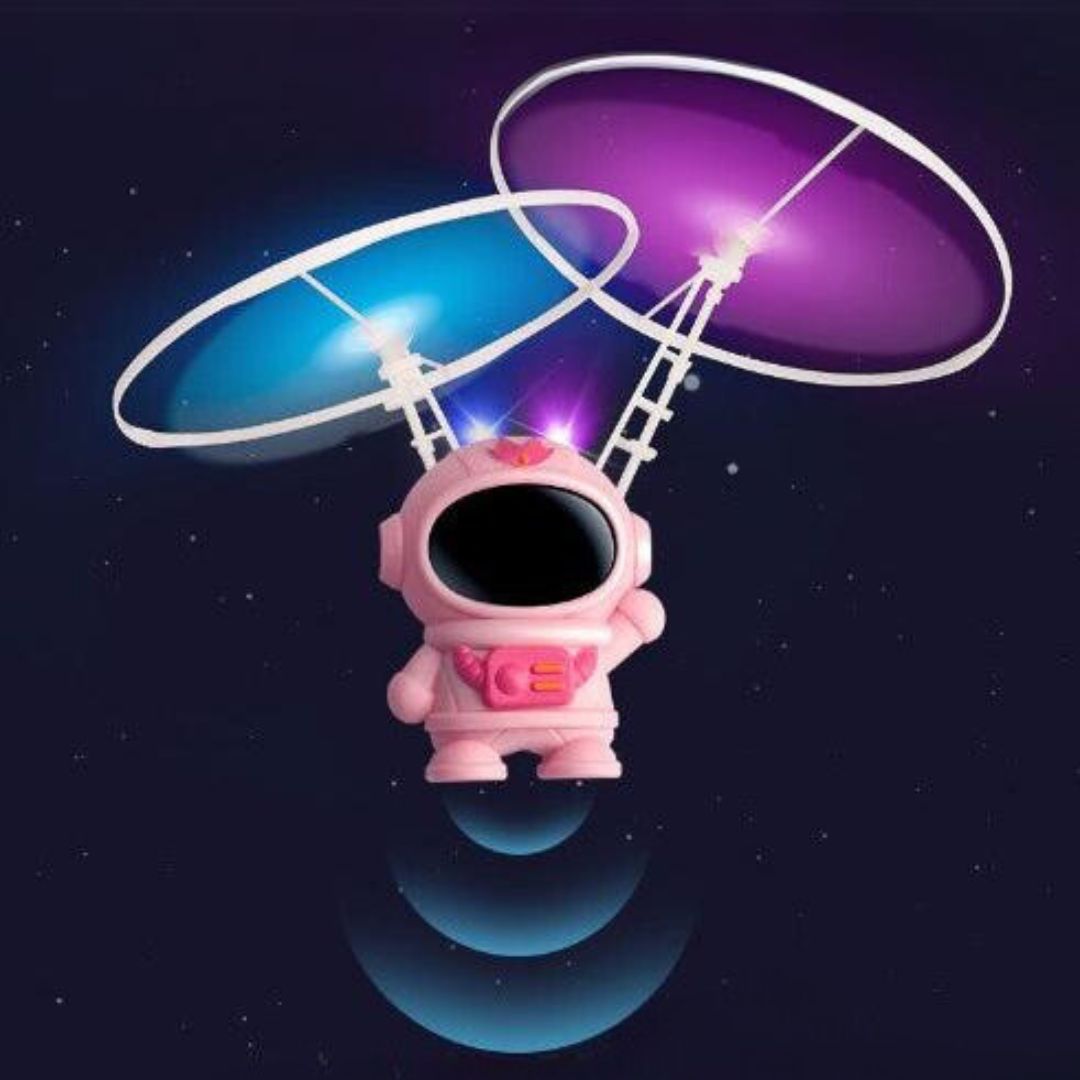 Buntes, drehbares LED-Weltraumspielzeug