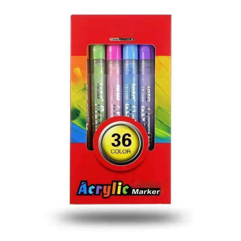 Lebendige Acrylfarbmarker