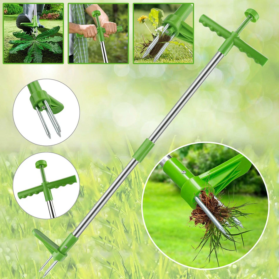 Ergonomic Garden Weed Removal Tool