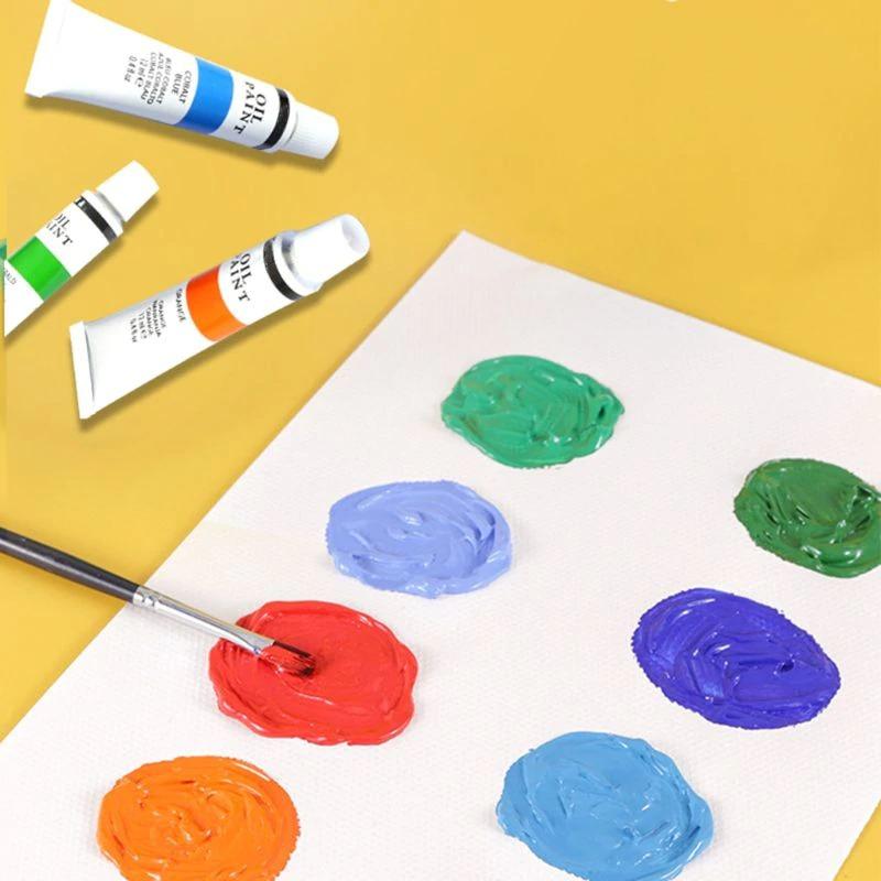 Premium Artist 24 Color Oil Painting Set