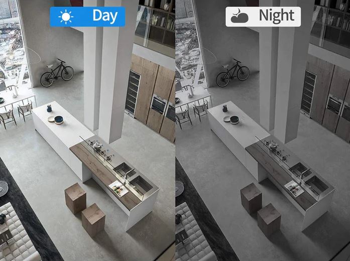 Compact Wi-Fi Home Camera Night Vision Wireless HD Baby Pet Monitor