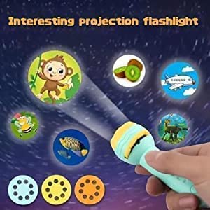 Lustige Kinder-Nachtlicht-Projektor-Taschenlampe