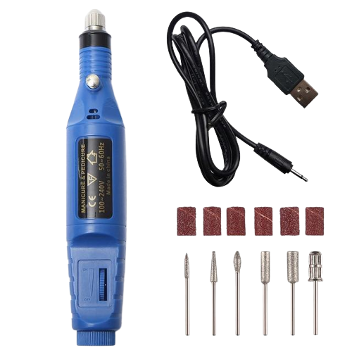 Compact Nail Drill Electric Manicure Kit