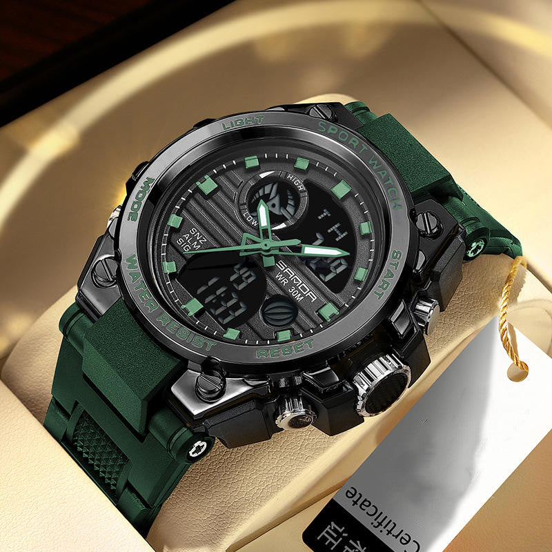 Wasserdichte Sport-LED-Armbanduhr