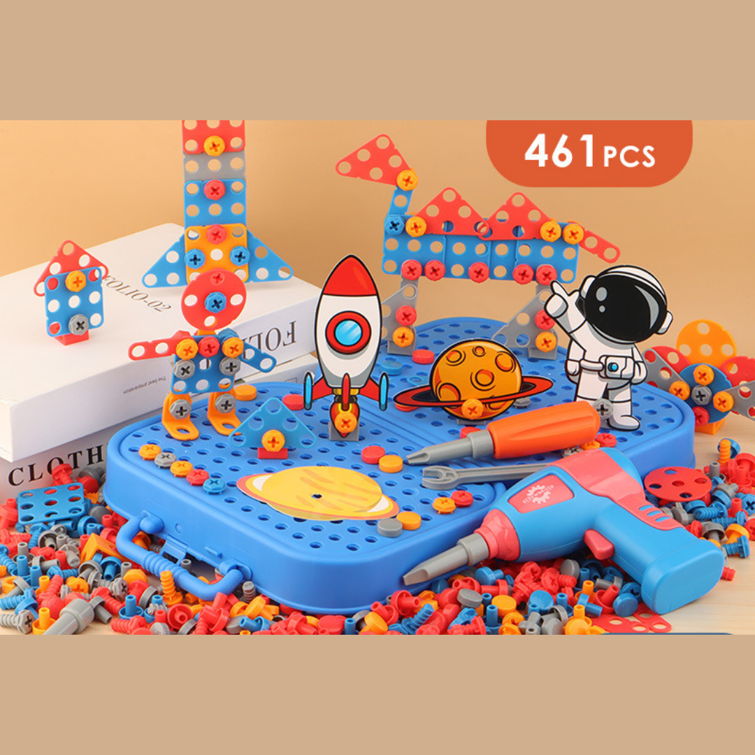 Buntes 3D-Werkzeugset für Kinder