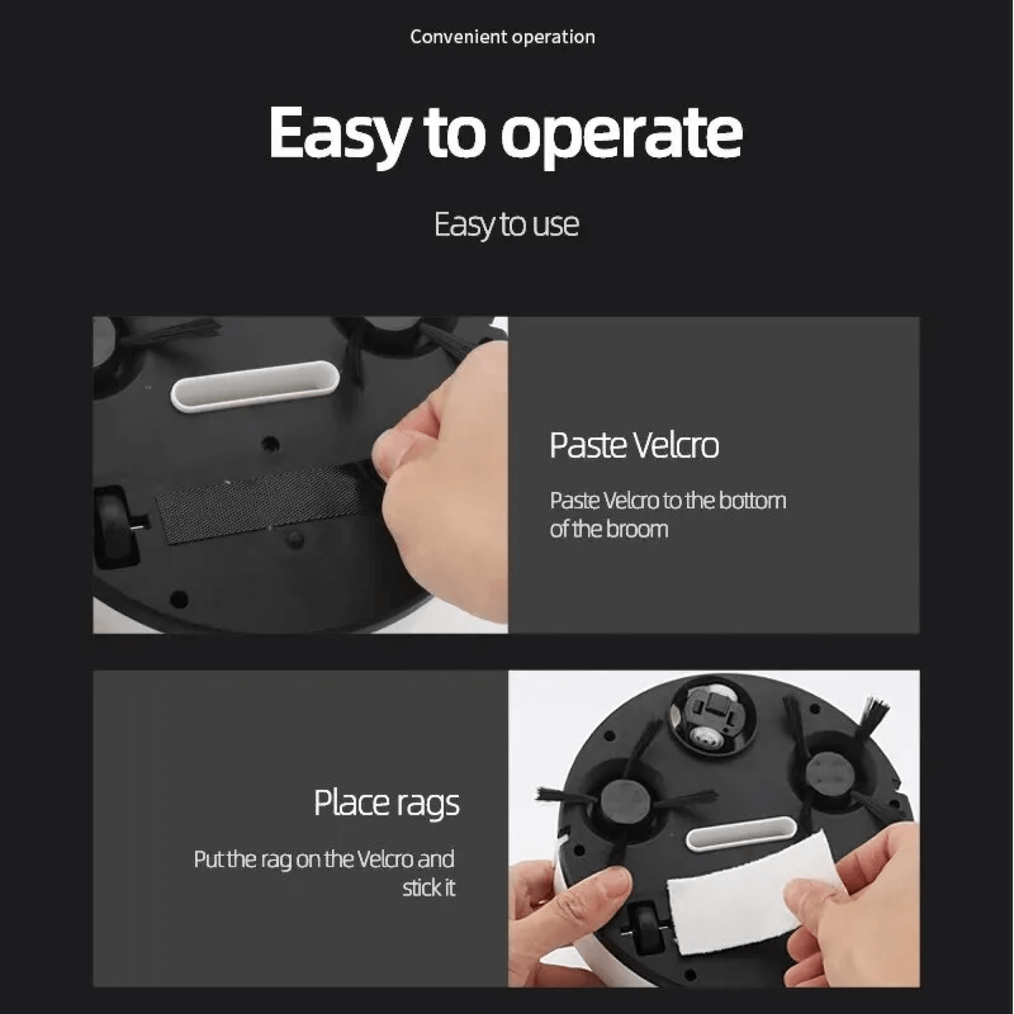 Advanced Wireless Robot Vacuum Cleaner and Mop