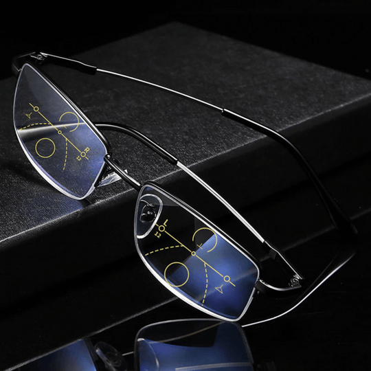 Prescription Multifocal Glasses with Blue Light Blocker - Halri