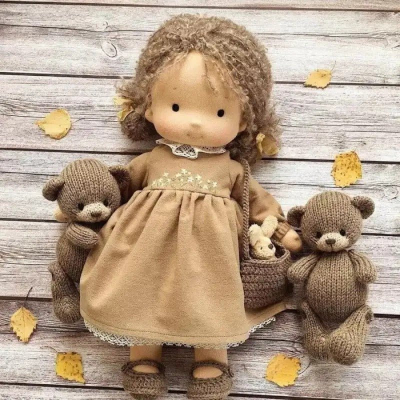 Soft Cuddly Baby Doll with Outfit
