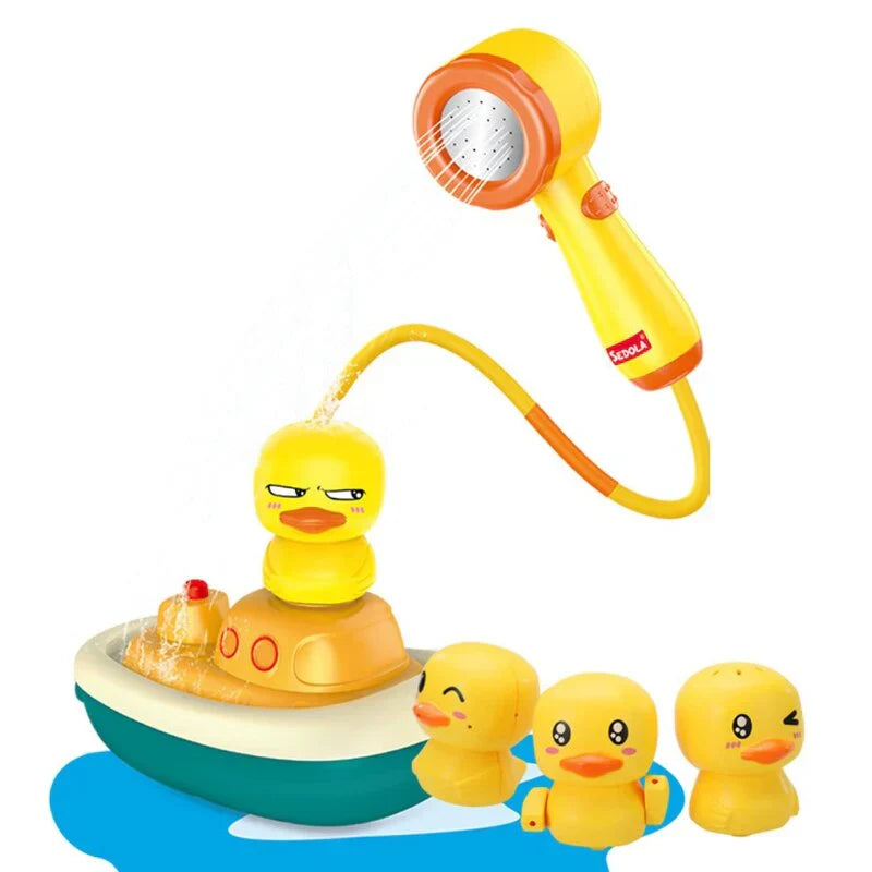 Buntes Duschspielzeug-Set für Kinder