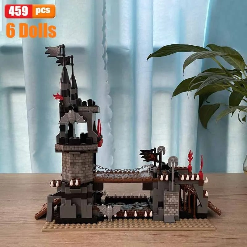 Historic Castle Construction Toy Knight Battle Set
