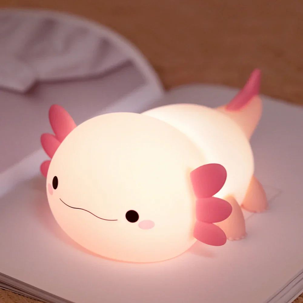 Lustiges LED-Nachtlicht mit Entenmotiv, weich, USB-aufladbar