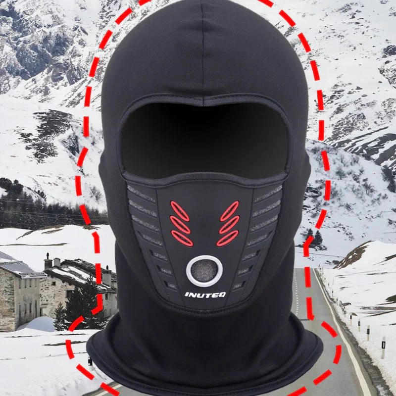 Warm Water Resistant Bike Full Face Mask - Halri