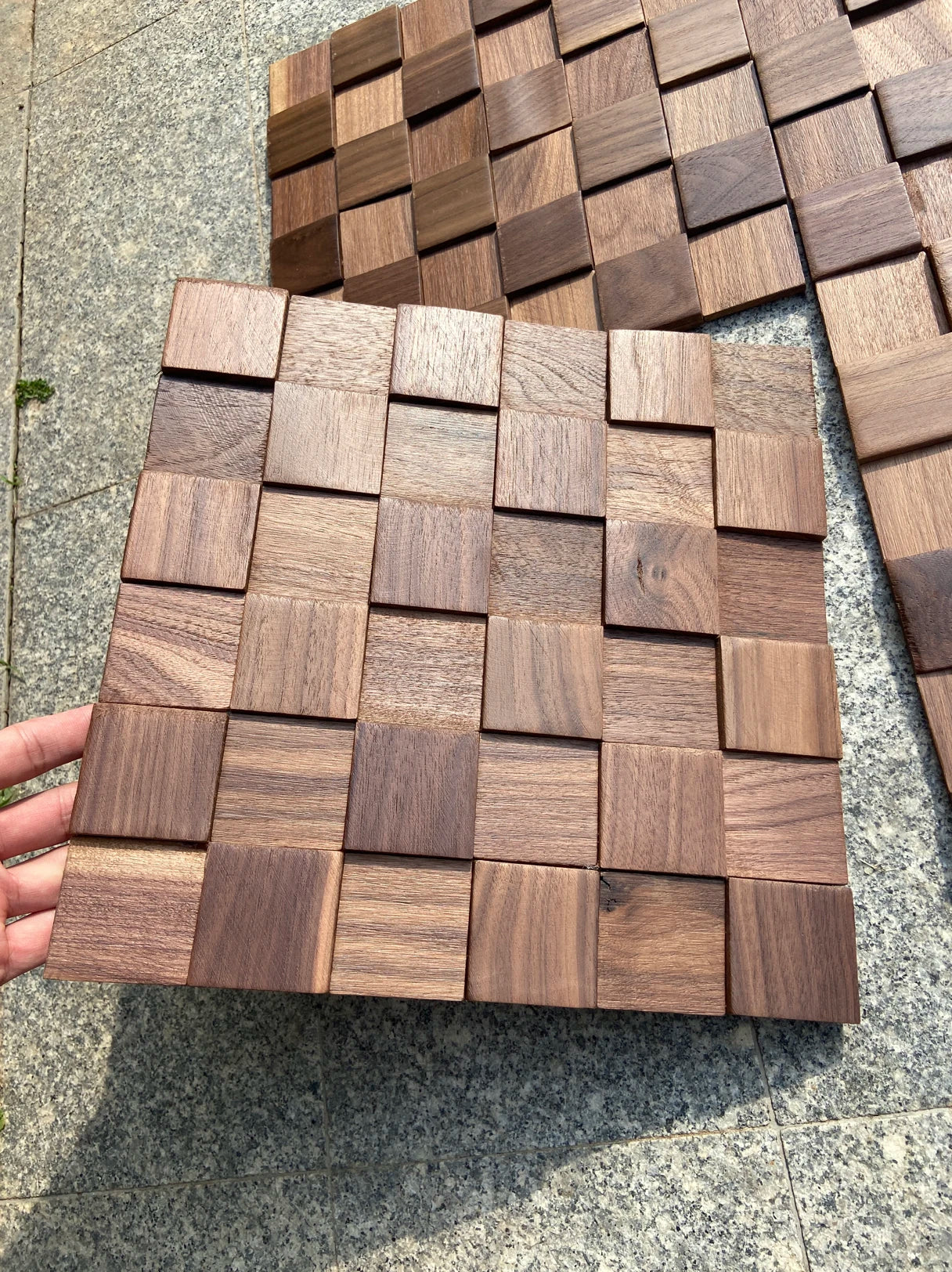 Akustische Wandpaneele aus Holz