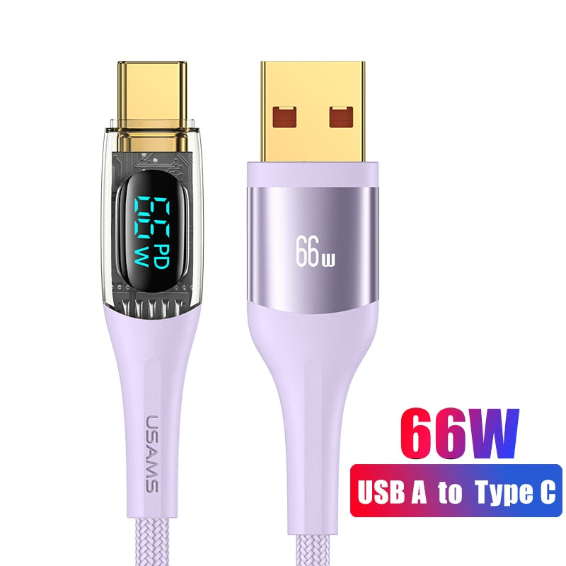 Schnelllade-LED, Schnelllade-USB-Kabel