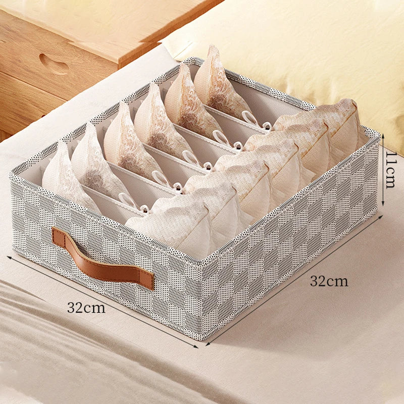Kompakte, faltbare Aufbewahrungsbox für Unterwäsche und Socken