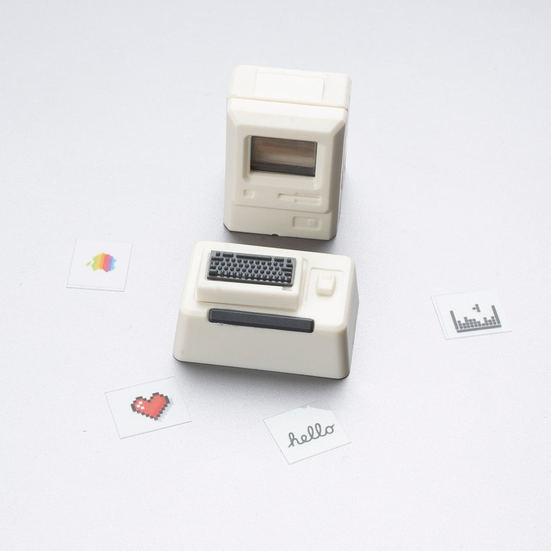 Gaming-Tastenkappenschalter im Retro-Stil