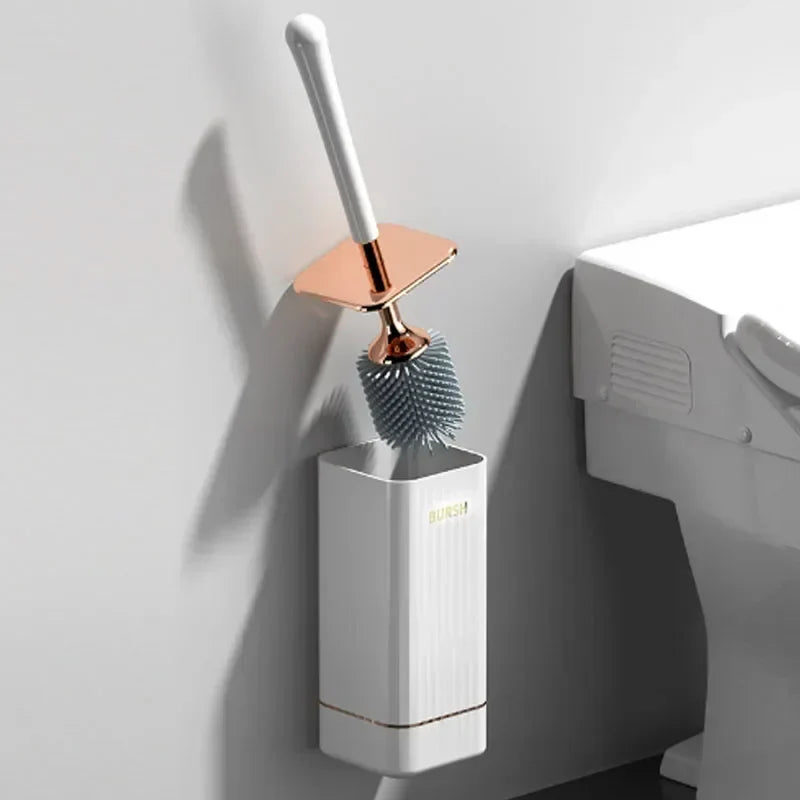 Einfache Installation dank WC-Bürsten-Set mit weichen Borsten