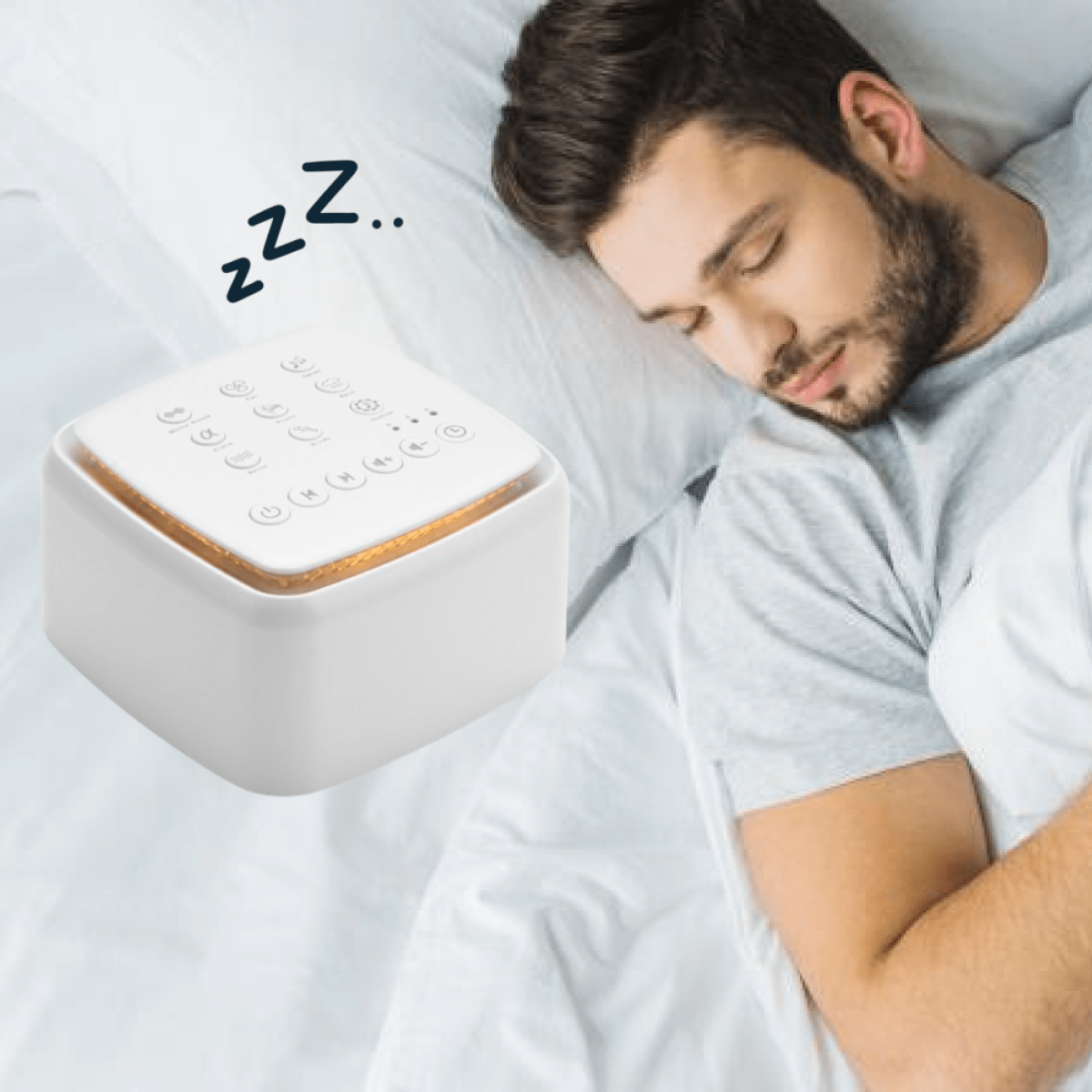 Soothing Sound Sleep Therapy Machine for Deep Rest - Halri