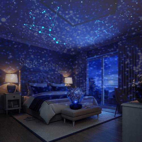 Cosmic Star Projector for Home Ceiling Decoration - Halri