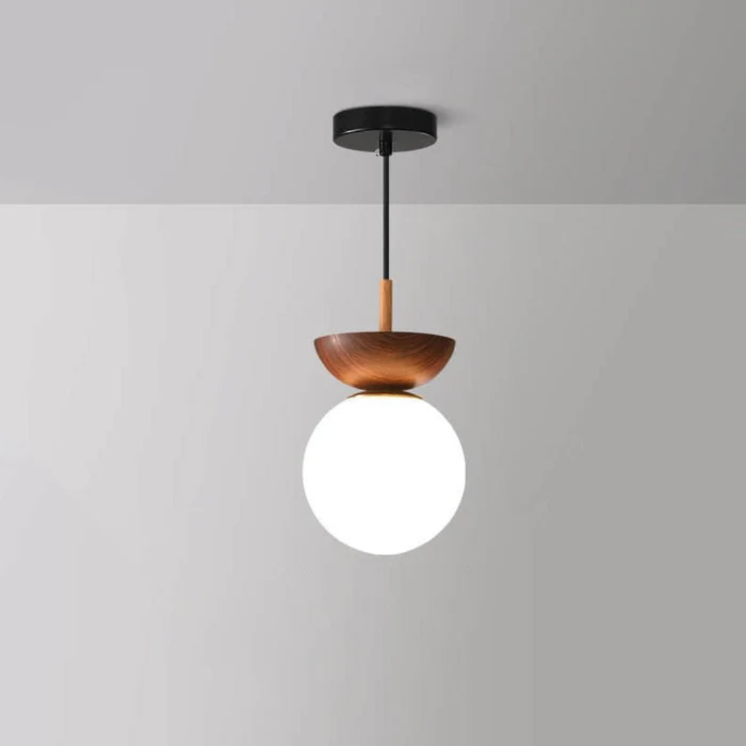 Asiatisch inspirierte Hängeleuchte