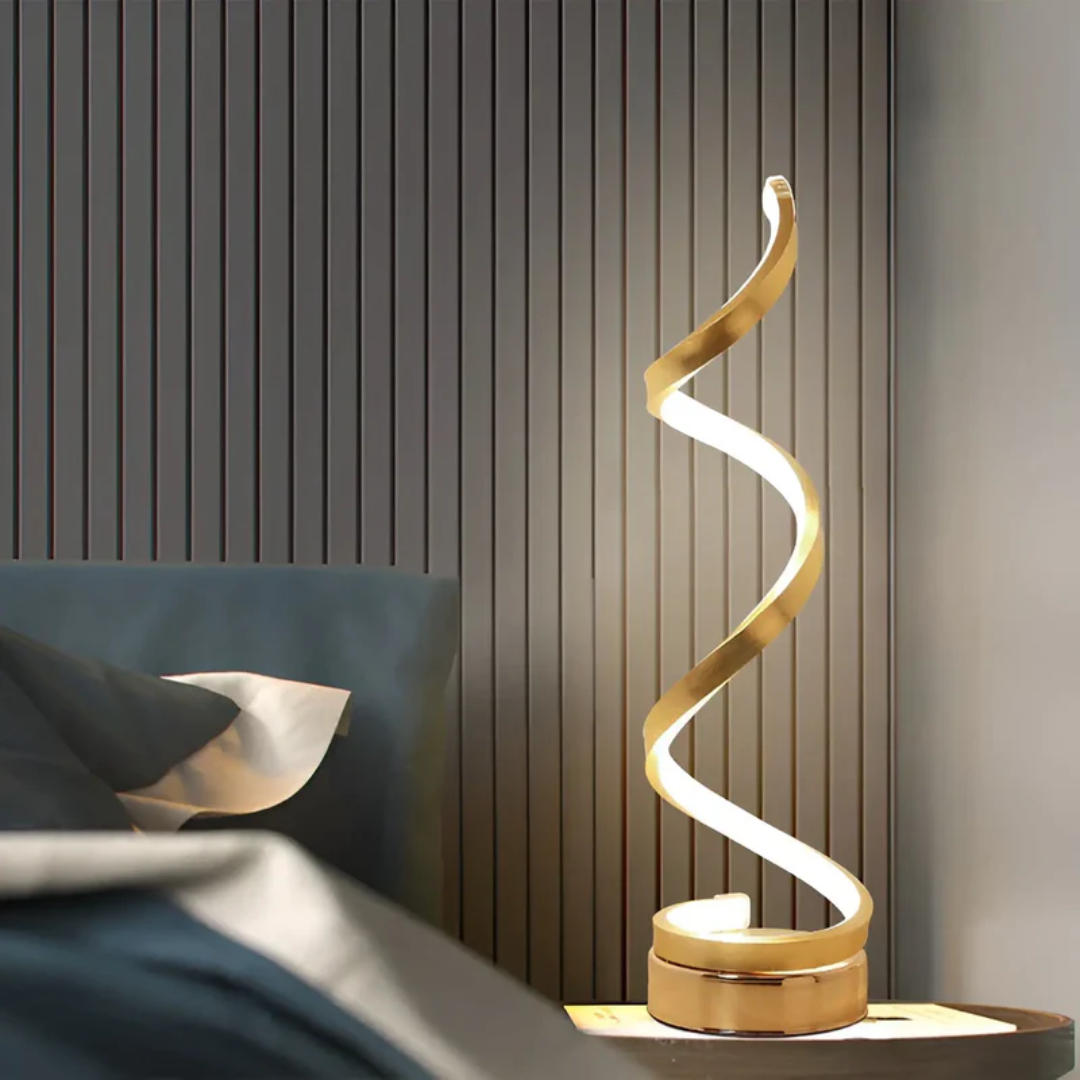 Verstellbare moderne Spiral-Schreibtischlampe