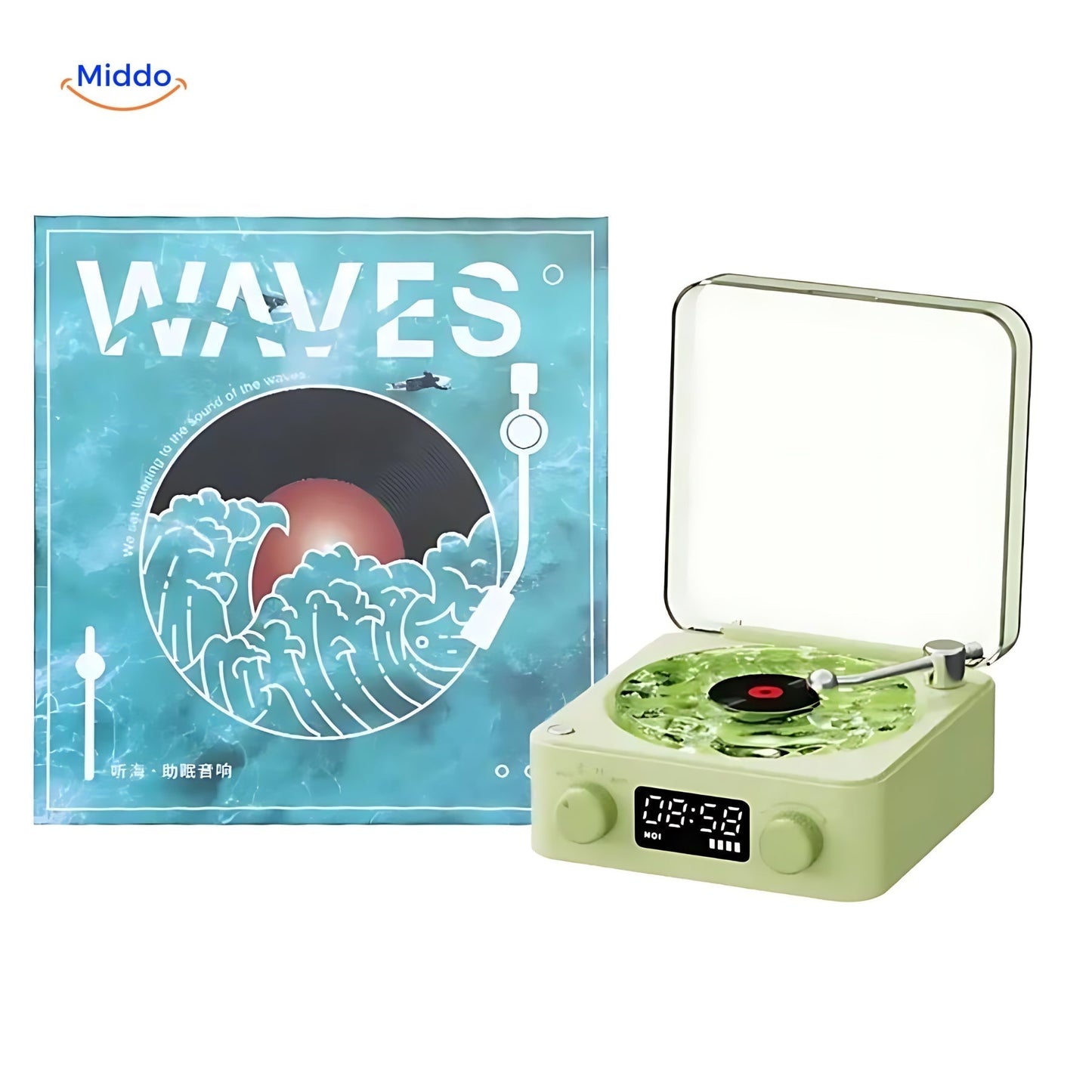 Kabelloses Vinyl-Plattenspieler-Soundsystem