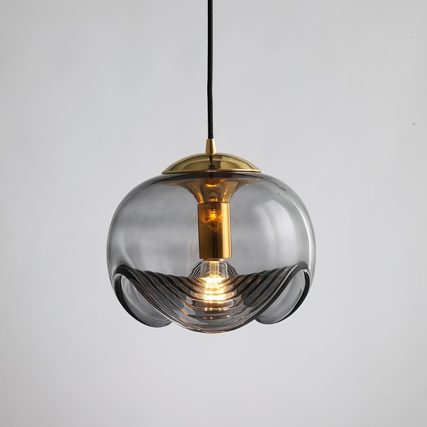 Stilvolle Glas-Pendelleuchte