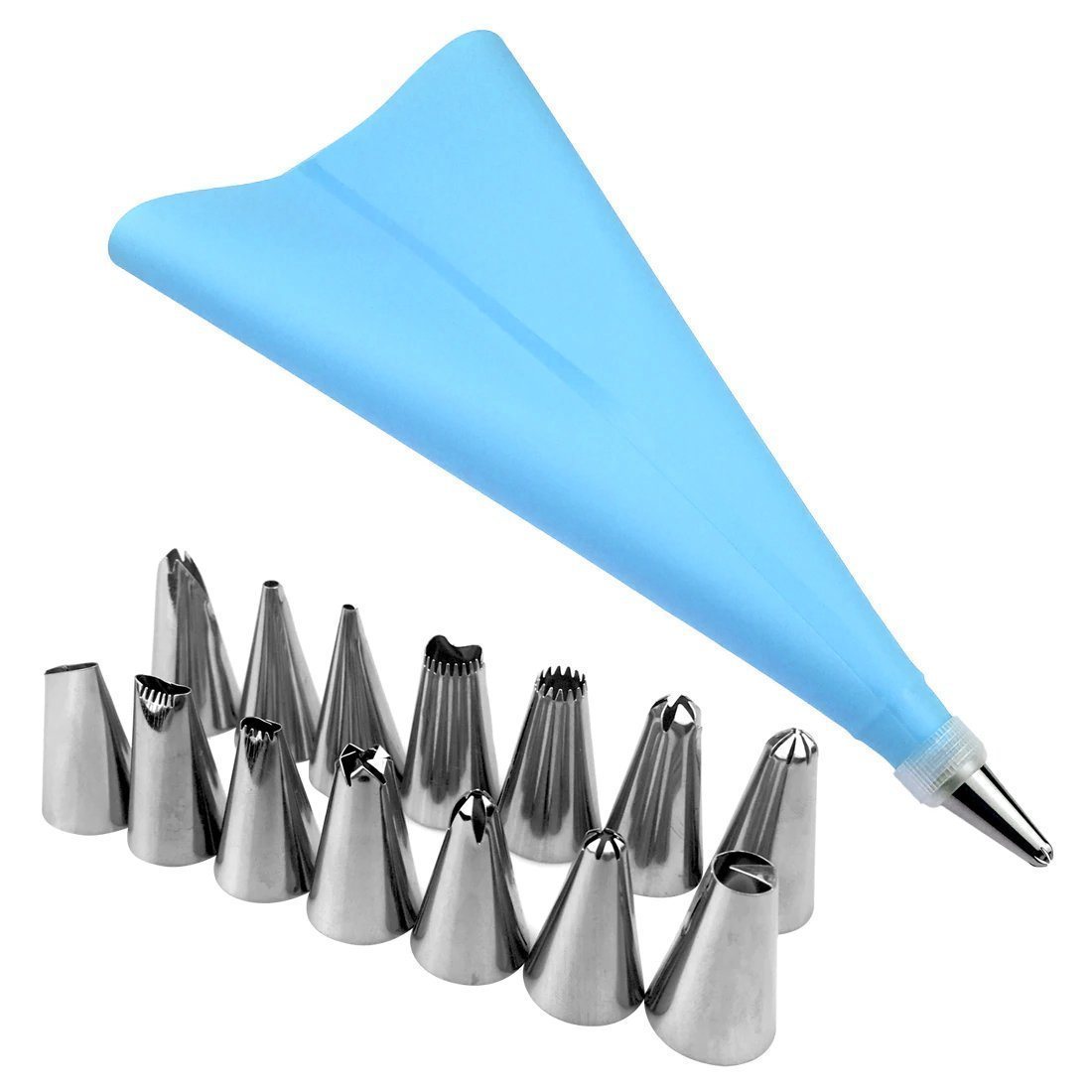 Deluxe Tortendekorations-Werkzeugset (16-teilig)