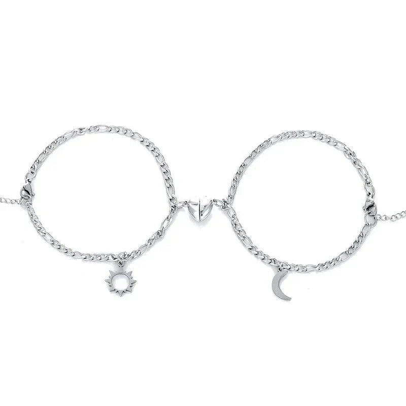 Romantisches magnetisches Armband-Set für Sie und Ihn
