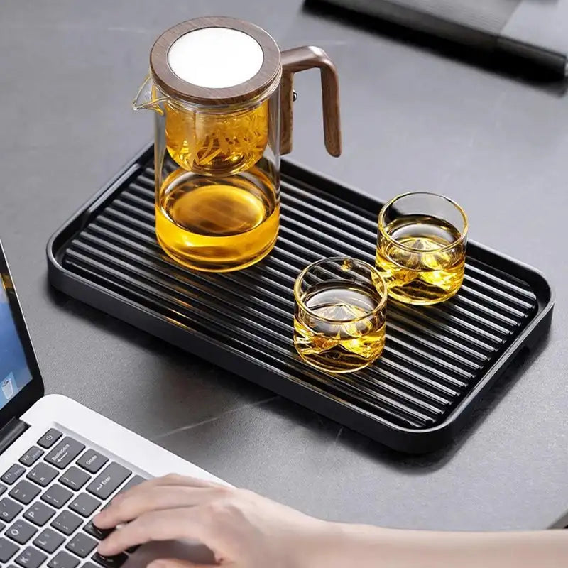 Clear Infusion Glass Tea Pot