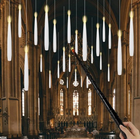 Ferngesteuerte LED-Hängekerzen für die Heimdekoration