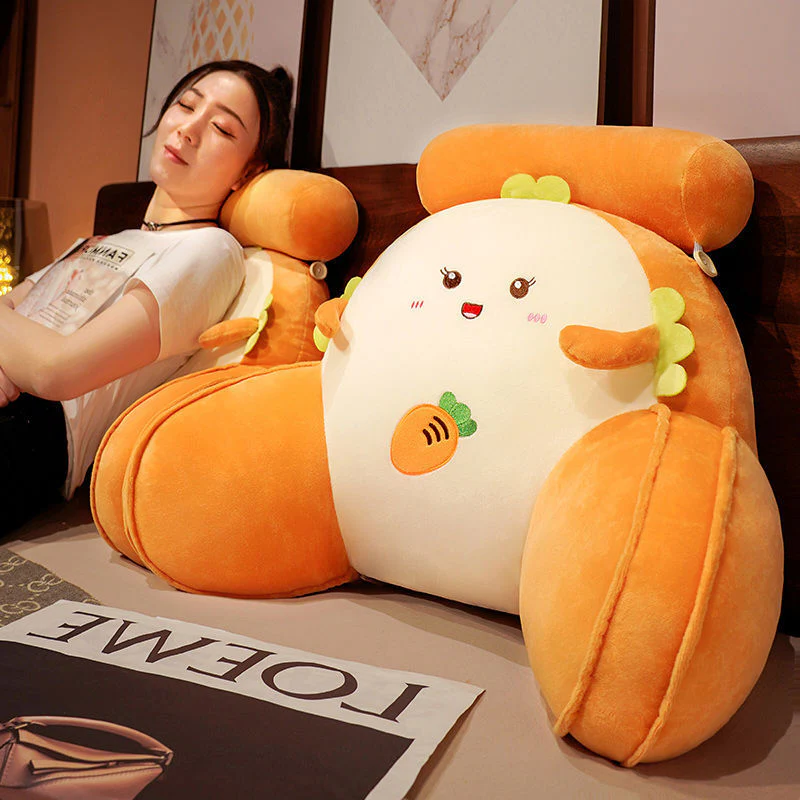 Kids Support Pillow with Arms and Adjustable Neck Rest