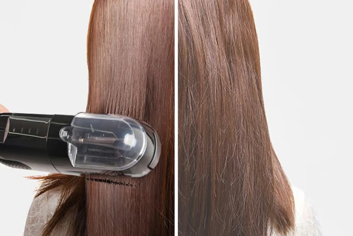 Dual Hair Straightener and Trimmer Styling Tool