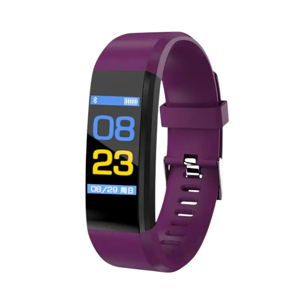 Elegante Fitness-Smartwatch für Senioren mit Herzfrequenzmesser