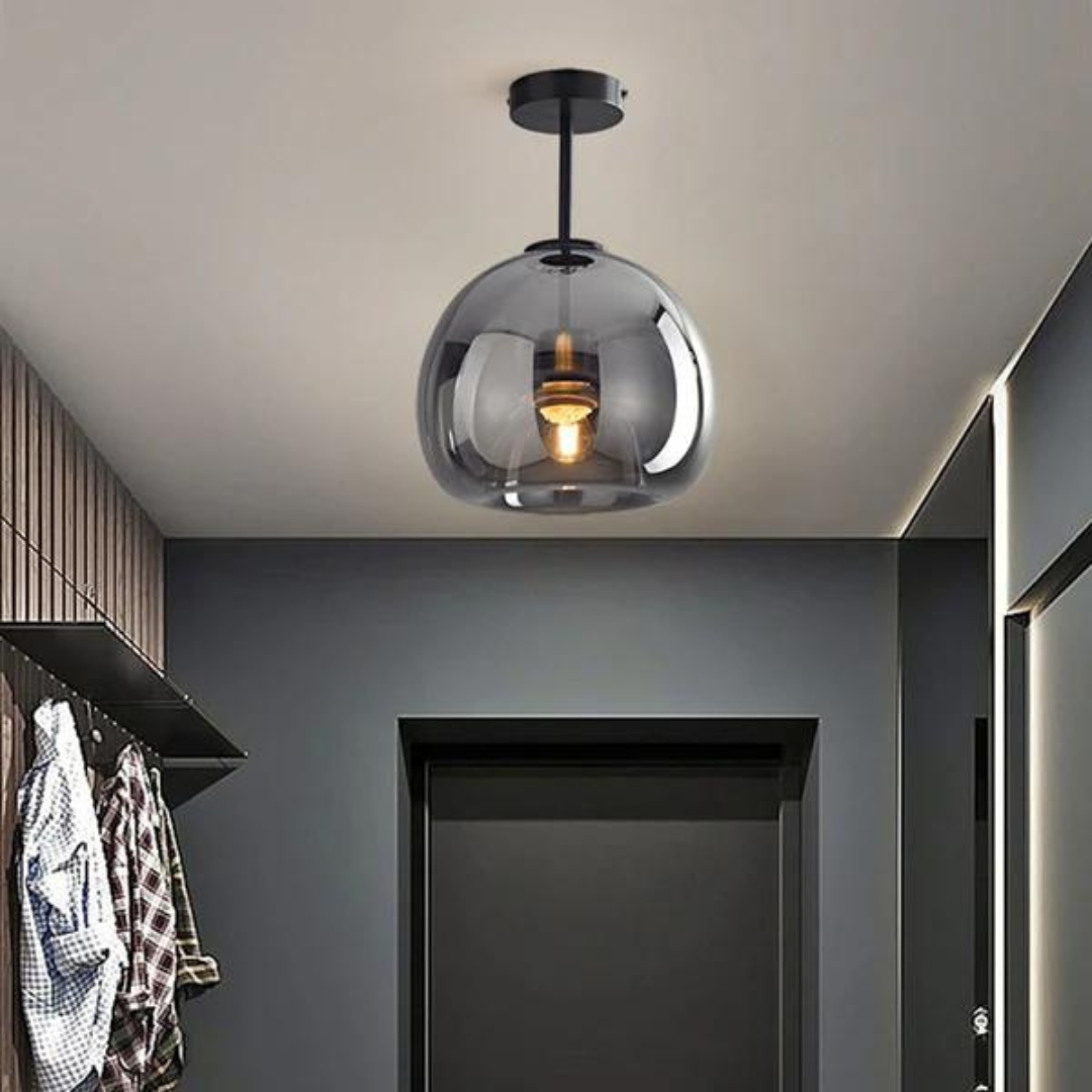 Stilvolle, moderne LED-Deckenleuchte