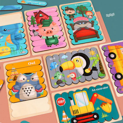 Fun Learning Animal 3D Puzzle Toy - Halri