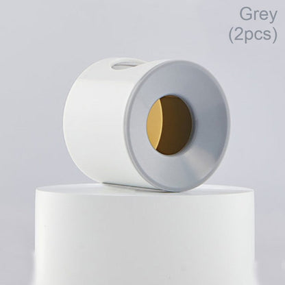 Wandmontierter Zahnbürstenhalter mit Belüftung und Griff 