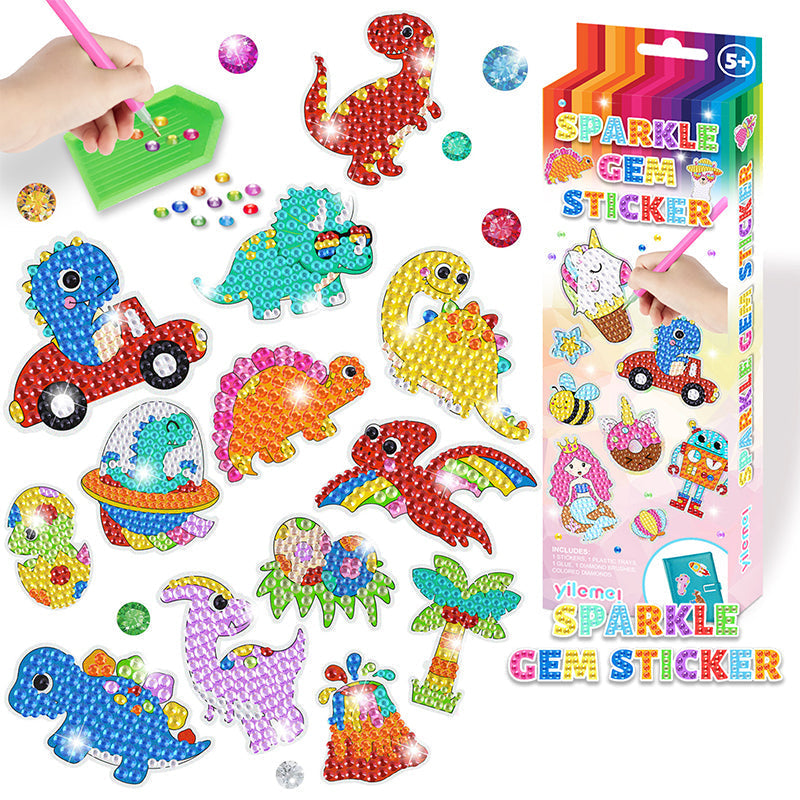 Buntes Diamant-Aufkleber-Mosaik-Kunstset