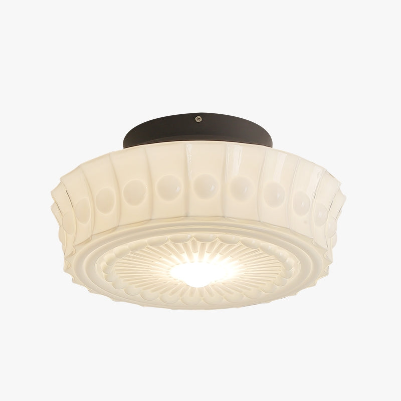 Classic Antique Glass Dome Lamp