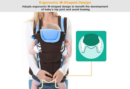 4-in-1 Newborn Baby Carrier With Breathable Ergonomic Adjustable Backpack - Until Times Up