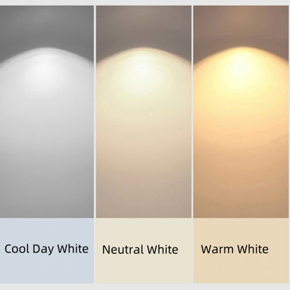Modern Brushed Metal LED Ceiling Fixture Light