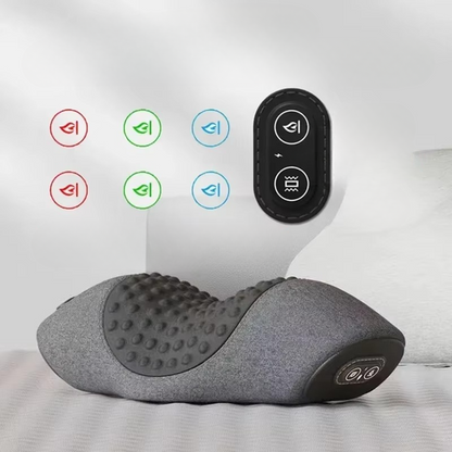 Nackenmassagekissen mit Wärme- und Vibrationstherapie