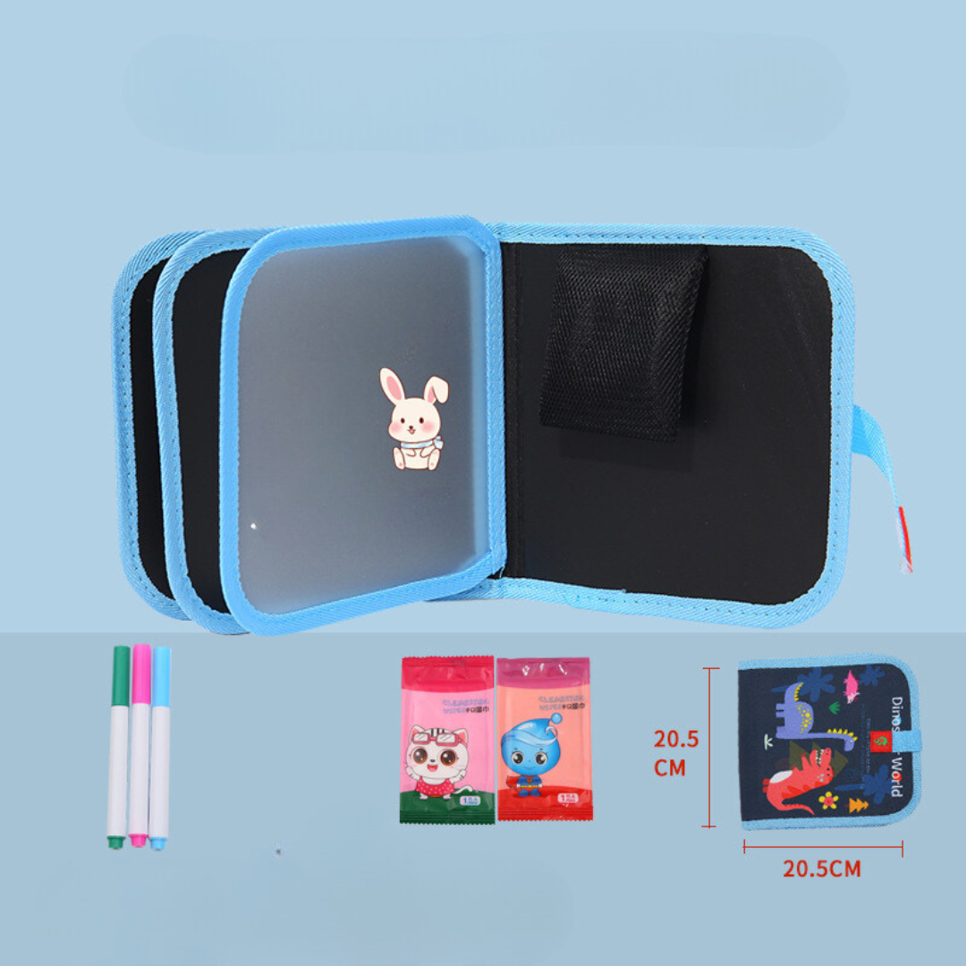 Waschbares Aktivitätsbuch für Kinder