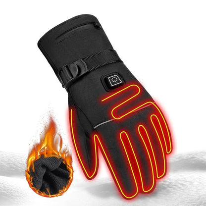 Warm Insulated Heated Winter Gloves - Halri